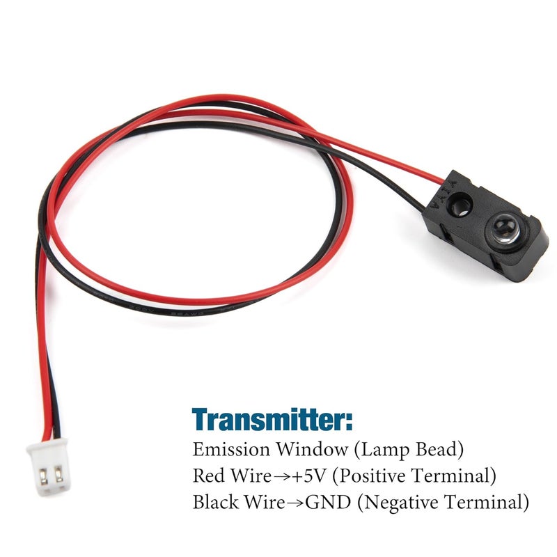 Starry 5Pcs IR Break Beam Sensor LEDs Counting Module Distance Sensor Split 5MM Through-Beam Photoelectric Switch for Apply Relay - Image 3
